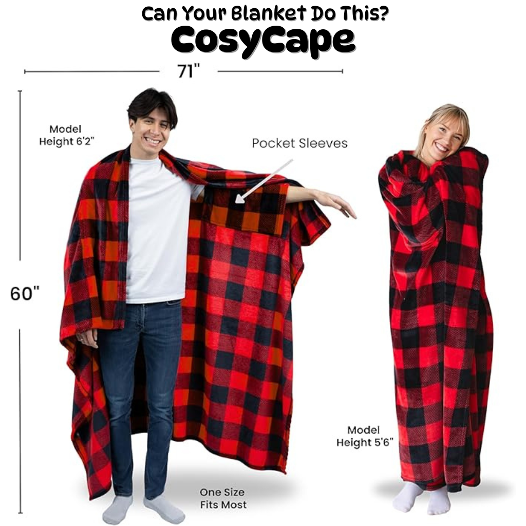 CosyCape Wearable Blanket
